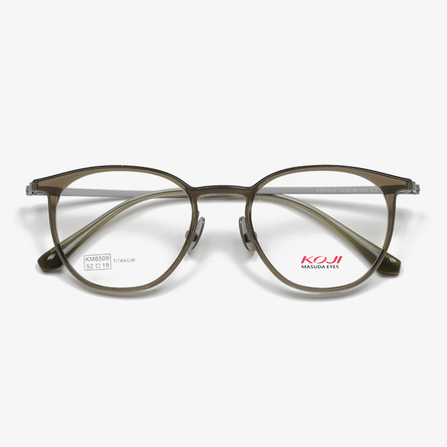 KM8509 52-19-150 Titanium Rimlock Eyeglass Frames OEM