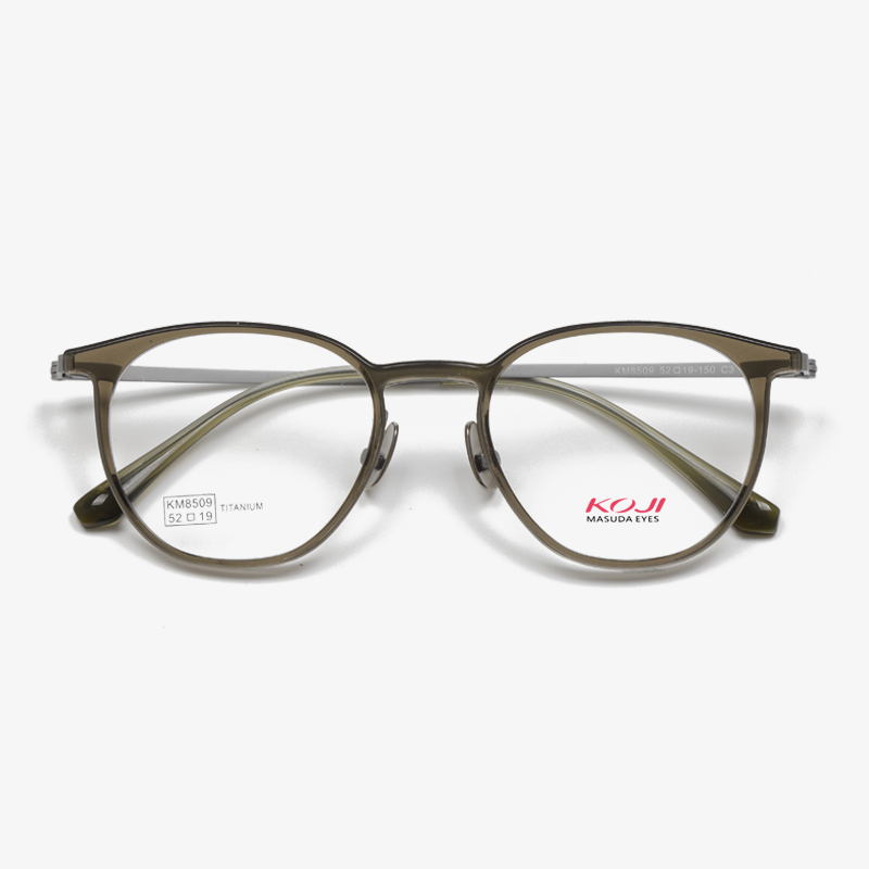 KM8509 52-19-150 Titanium Rimlock Eyeglass Frames OEM