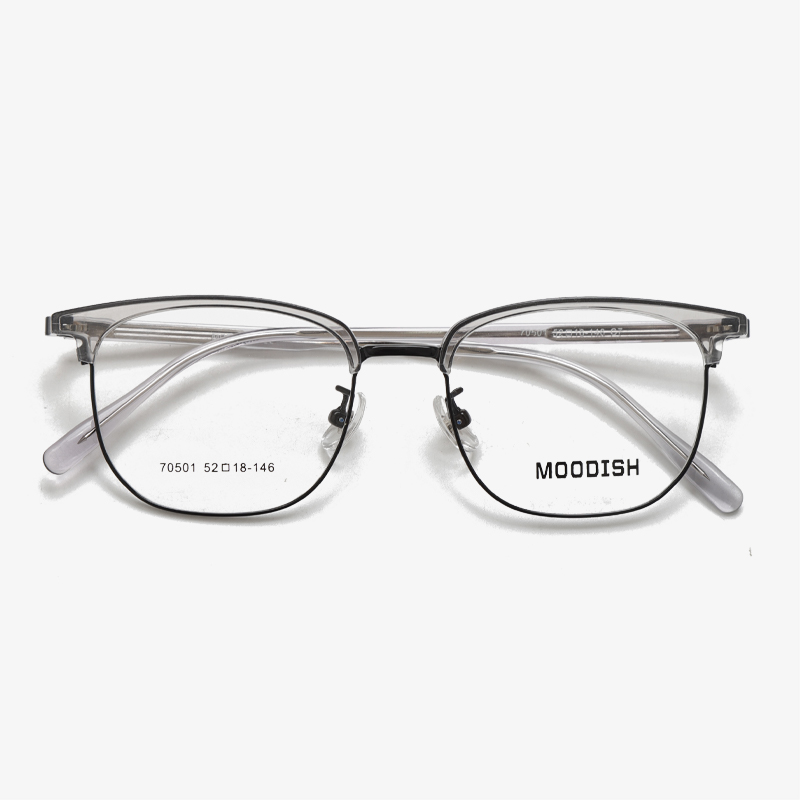 70501 52-18-146 Lightweight Retro Business Eyeglasses Frames