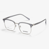 70509 54-18-150 Ultra Light Metal Brow Bar Semi Rimless Eyeglasses