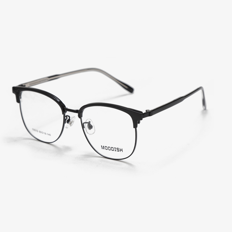 70513 53-18-146 Lightweight Metal Vintage Eyeglass Frames MOODISH