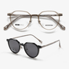 96001 47-21-150 Magnetic Snap-On Clip-On Sunglasses MOODISH