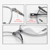 96011 49-19-150 Snap On Magnetic Clip On Sunglasses For Prescription Glasses