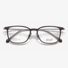KM8501 52 17 148 Titanium Half Rim Eyeglass Frames KOJI MASUDA