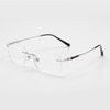 2026 55-18-148 Wooden Rimless Titanium Eyeglasses OEM