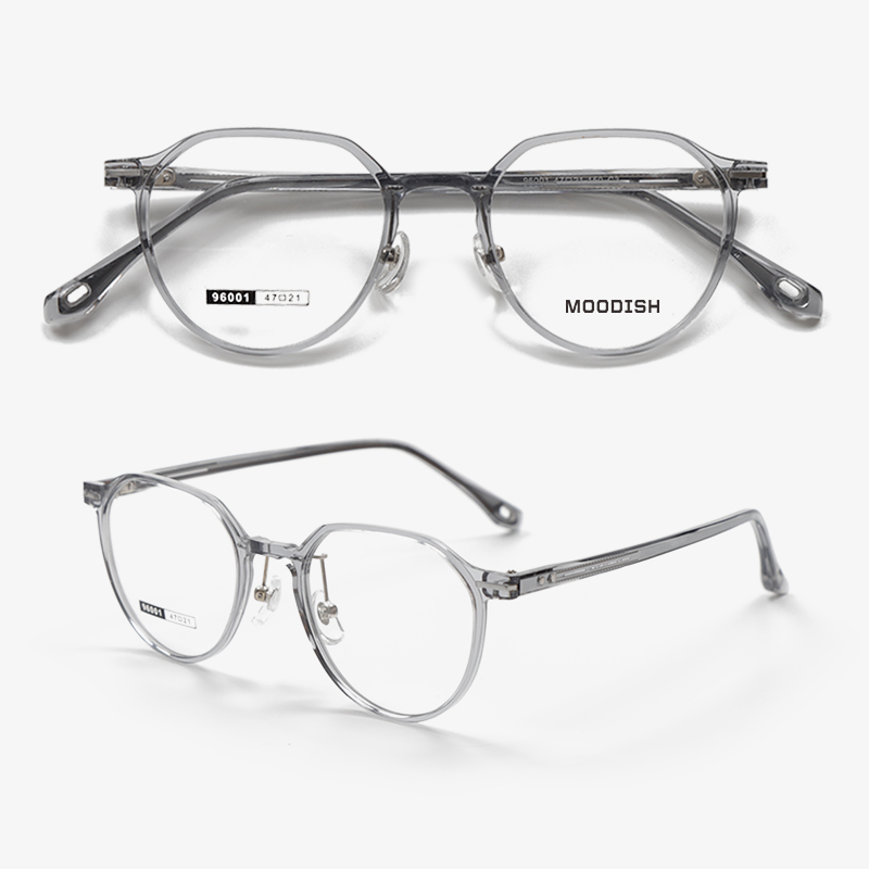 96001 47-21-150 Lightweight Hypoallergenic Crystal Leg Glasses Frame