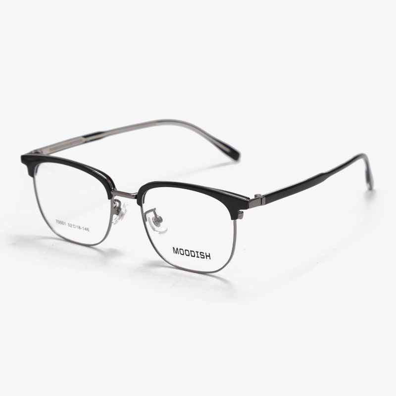70501 52-18-146 Lightweight Retro Business Eyeglasses Frames