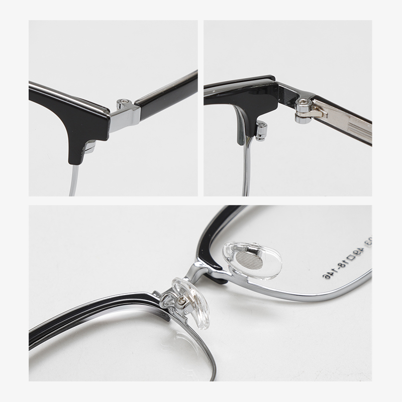 MOODISH 70503 49-18-146 Retro Lightweight Eyeglass Frames