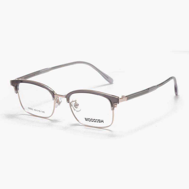 MOODISH 70503 49-18-146 Retro Lightweight Eyeglass Frames