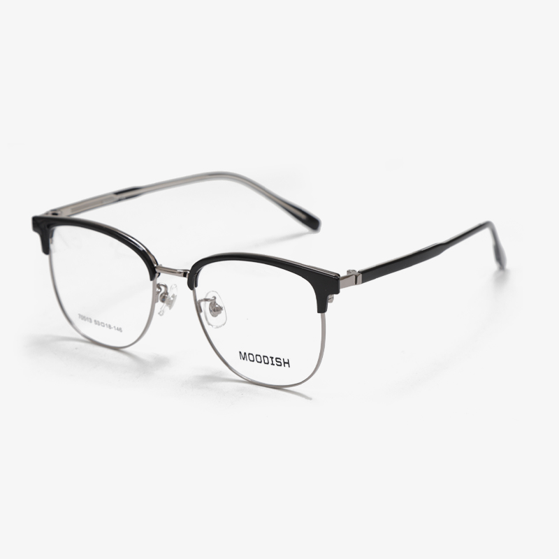 70513 53-18-146 Lightweight Metal Vintage Eyeglass Frames MOODISH
