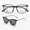 96018 52-17-148 Magnetic Snap-On Design Polarized Clip-On Glasses for Prescription Eyeglasses MOODISH