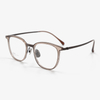 KM8503 54-19-150 Titanium Half-Rim Screwless Eyeglasses Frames KOJI MASUDA