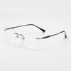 2005 55-18-148 Wood Titanium Rimless Eyewear Frames KOJI MASUDA