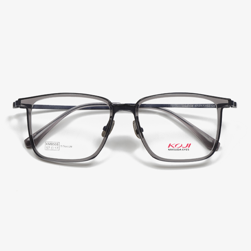 KM8508 57-17-152 Titanium Rimlock Eyeglass Frames