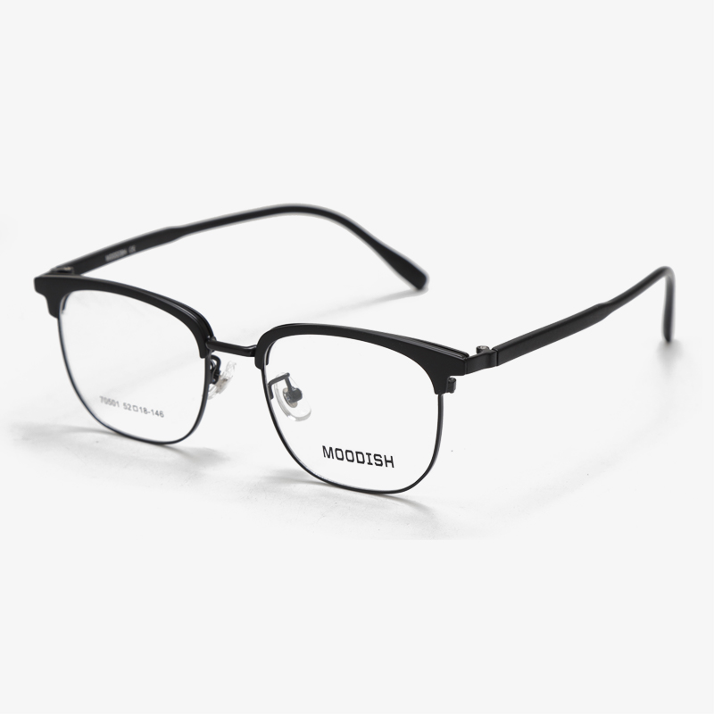 70501 52-18-146 Lightweight Retro Business Eyeglasses Frames
