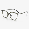 KM8503 54-19-150 Titanium Half-Rim Screwless Eyeglasses Frames KOJI MASUDA
