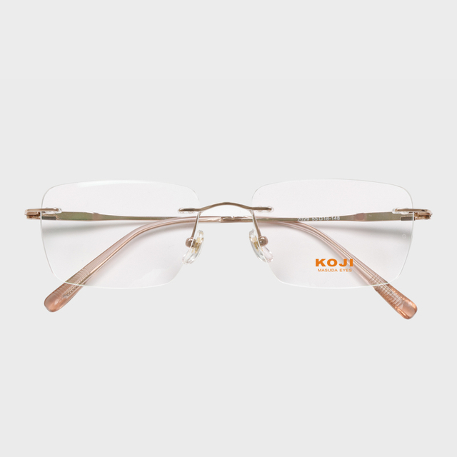 2026 55-18-148 Wooden Rimless Titanium Eyeglasses OEM