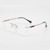2005 55-18-148 Wood Titanium Rimless Eyewear Frames KOJI MASUDA