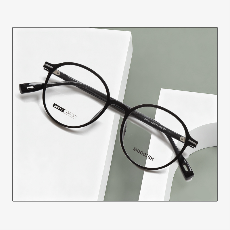 96011 49-19-150 Ultra Light Crystal Legs Eyeglasses MOODISH