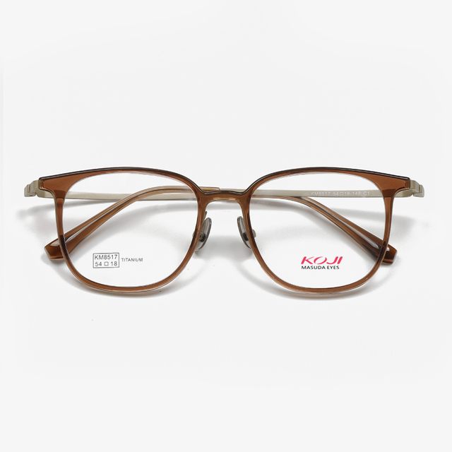 KM8517 54-18-148 Titanium Wrapped Eyeglasses Frame KOJI MASUDA