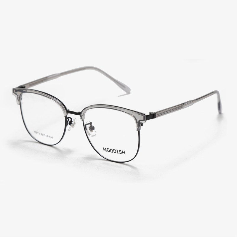 70513 53-18-146 Lightweight Metal Vintage Eyeglass Frames MOODISH