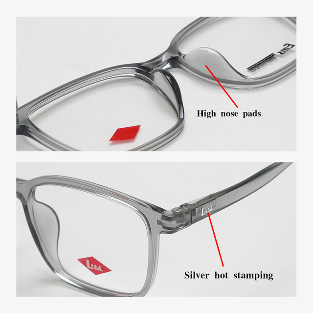 TFB1037 53-18-152 Ultra Light Mirror Eyeglasses Frames Lecool