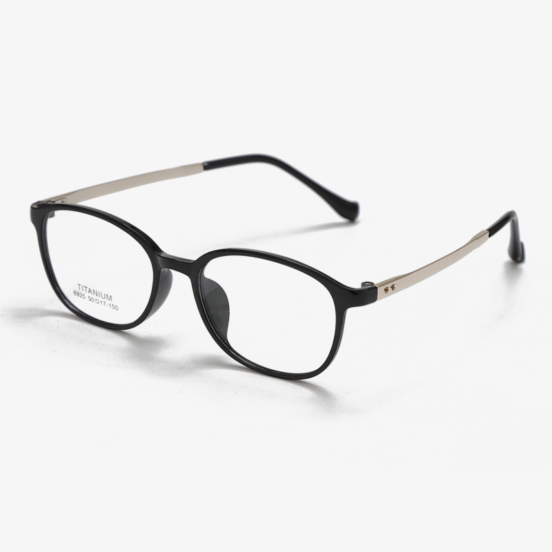 6925 50-17-150 Ultra Light Flexible Titanium Plastic Optical Frames MOODISH