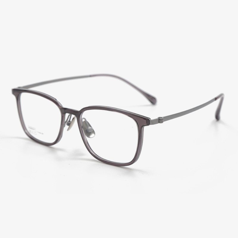 KM8501 52 17 148 Titanium Half Rim Eyeglass Frames KOJI MASUDA