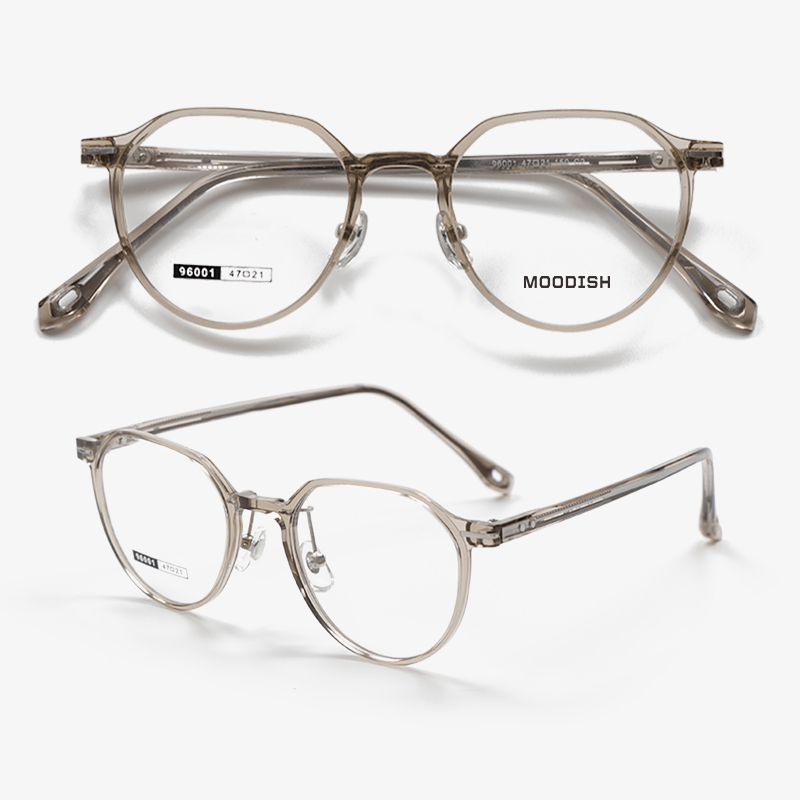 96001 47-21-150 Lightweight Hypoallergenic Crystal Leg Glasses Frame