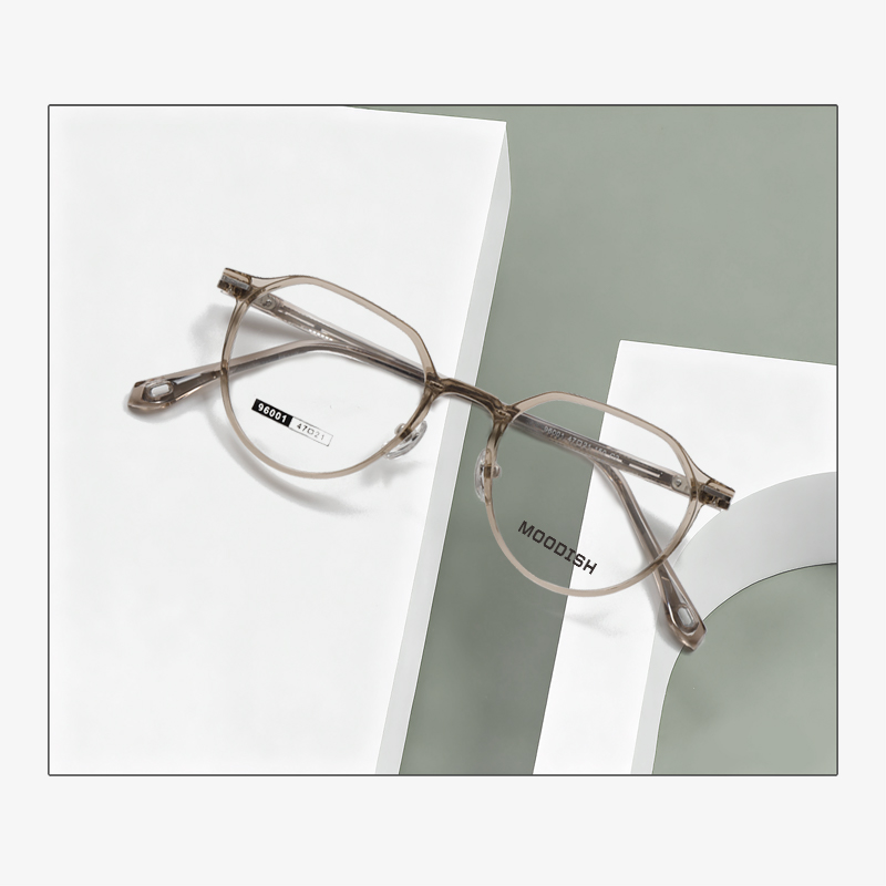 96001 47-21-150 Lightweight Hypoallergenic Crystal Leg Glasses Frame