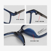 6910 51-18-150 Ultralight Unbreakable Titanium Plastic Composite Optical Frames
