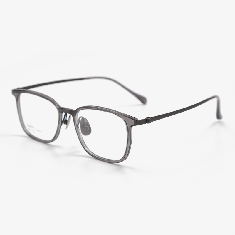 KM8501 52 17 148 Titanium Half Rim Eyeglass Frames KOJI MASUDA