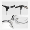 70517 57-19-150 Lightweight Metal Retro Eyeglass Frames