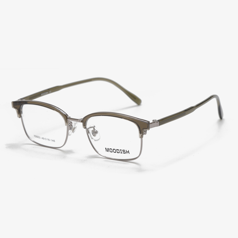 MOODISH 70503 49-18-146 Retro Lightweight Eyeglass Frames